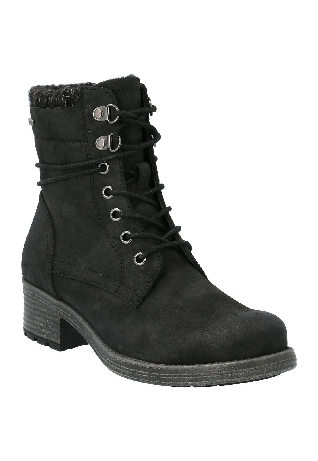 Botin Mujer Lois Negro-0