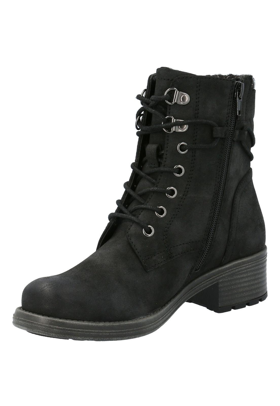 Botin Mujer Lois Negro-3