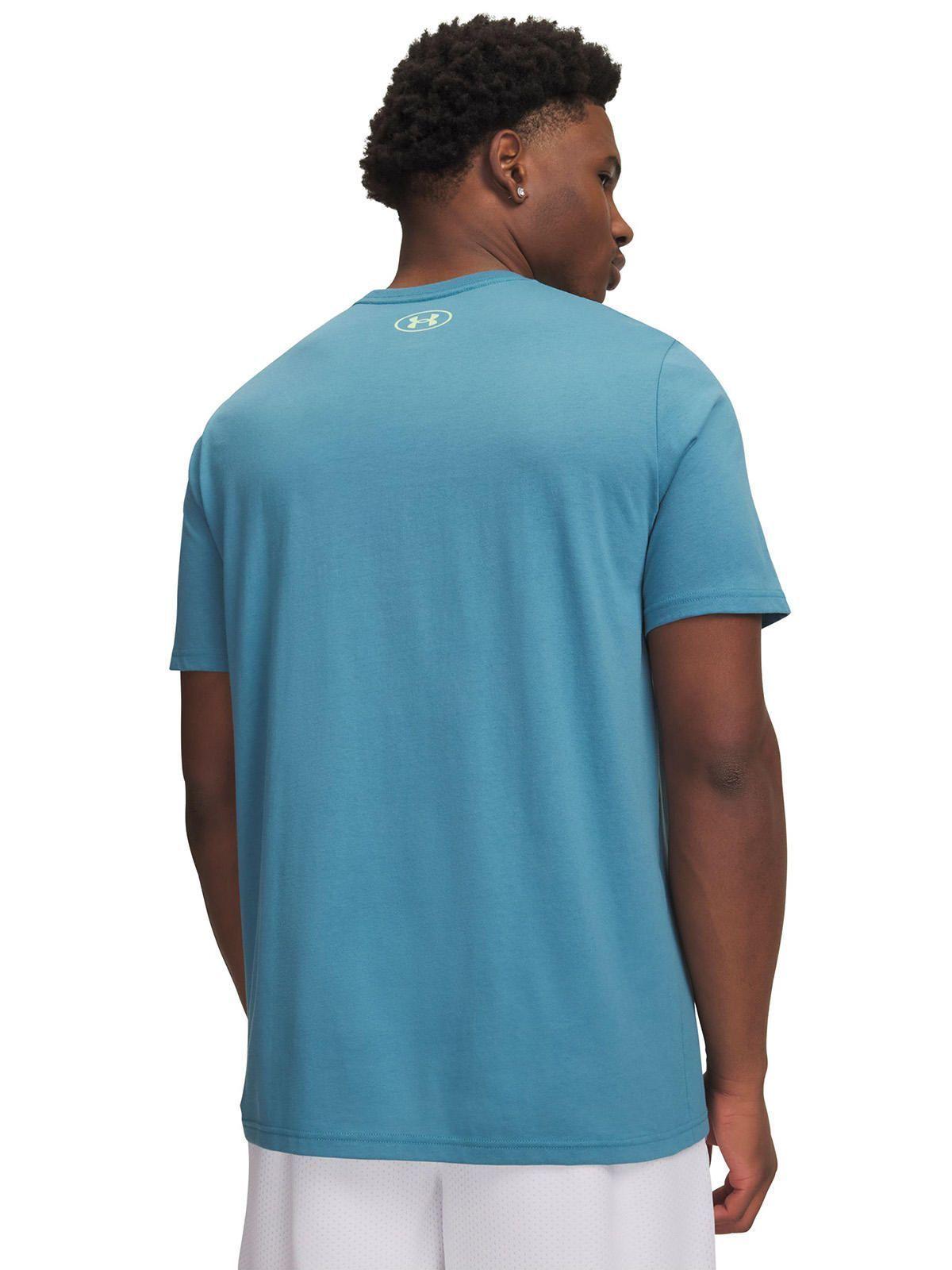 Polera M/C Hombre Team Issue Wordmark Polera Azul-1