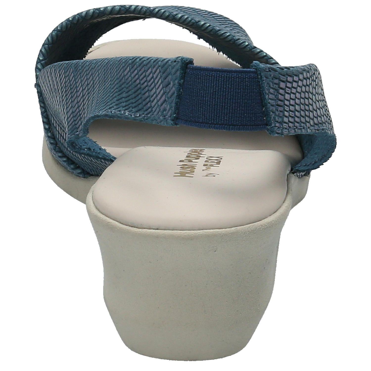 Sandalia Cuero Mujer Barton Azul-5