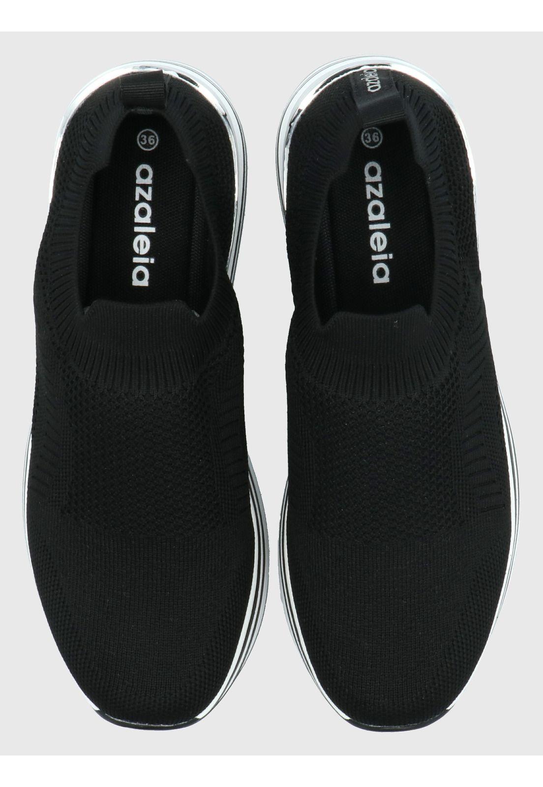 Zapatilla Mujer Biagio Negro -6