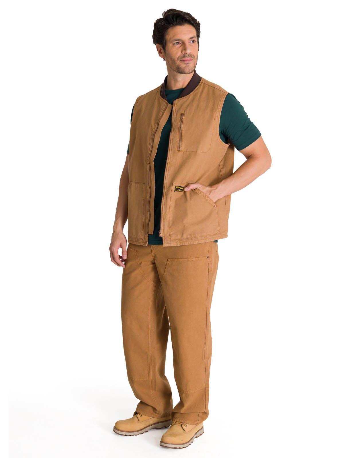 Chaqueta Sin Mangas Hombre Utility Beige-6