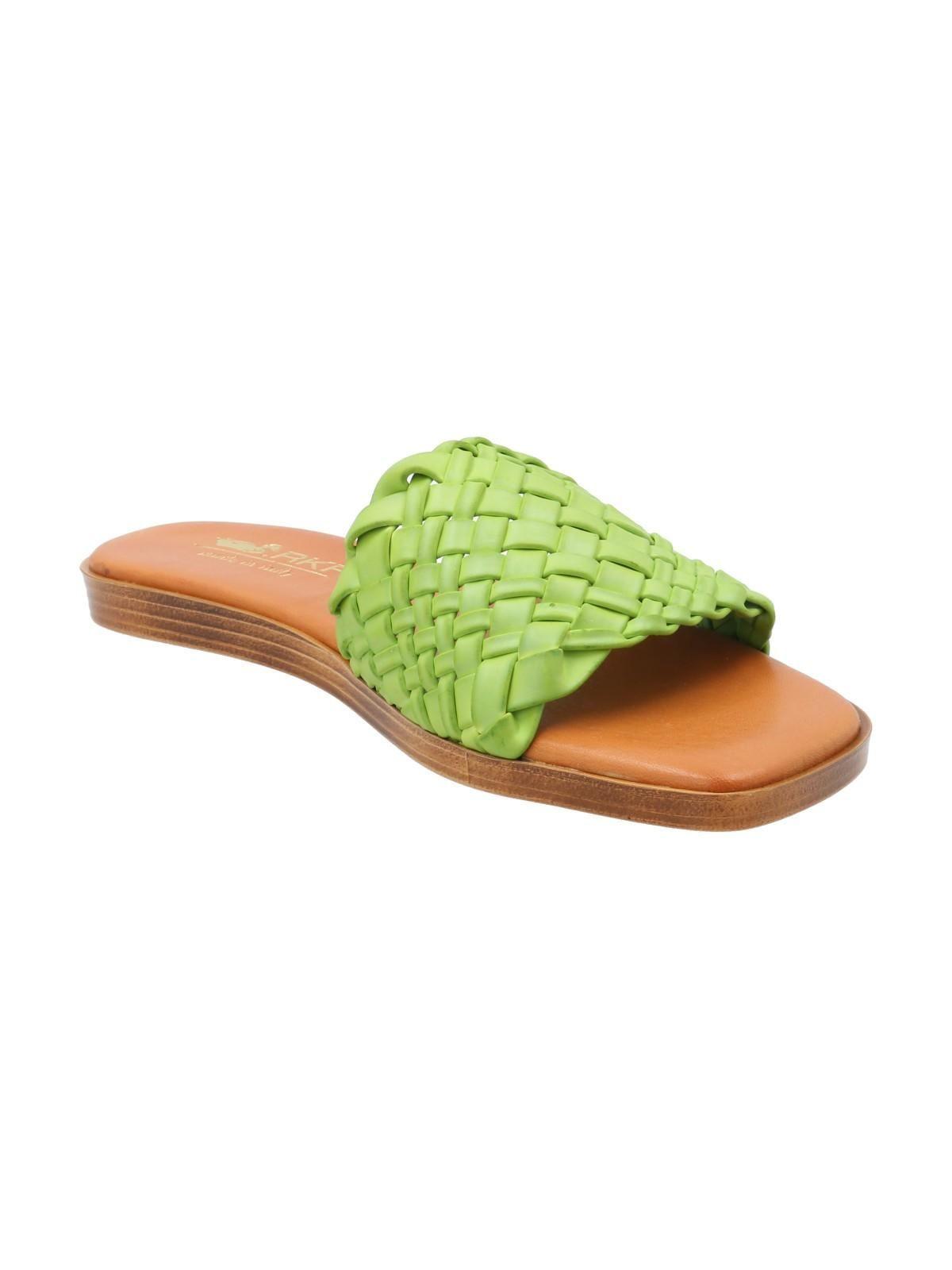Sandalia Mujer Lusa Verde-1