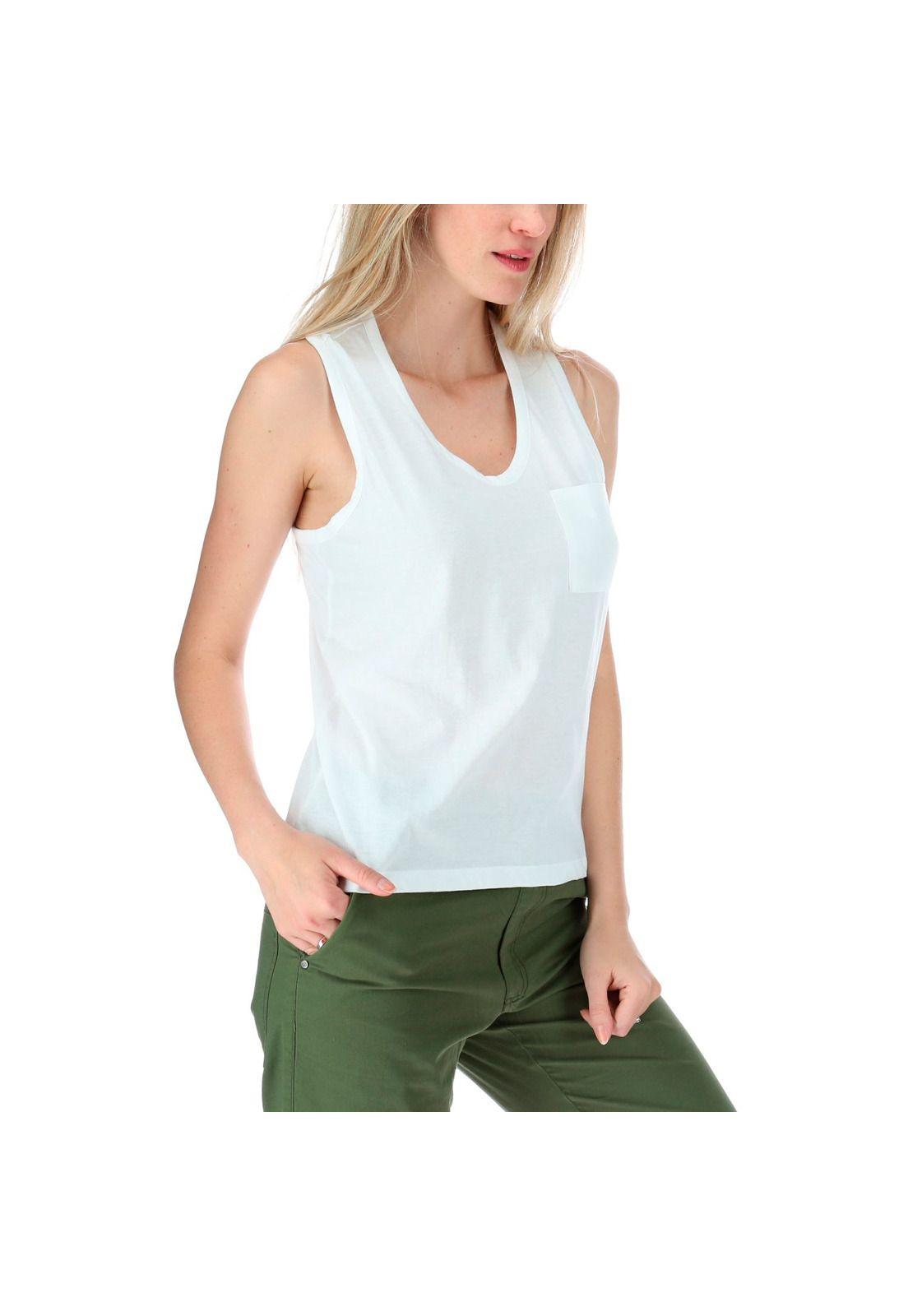 Polera Sm Mujer Every Day Tank Top Blanco-2
