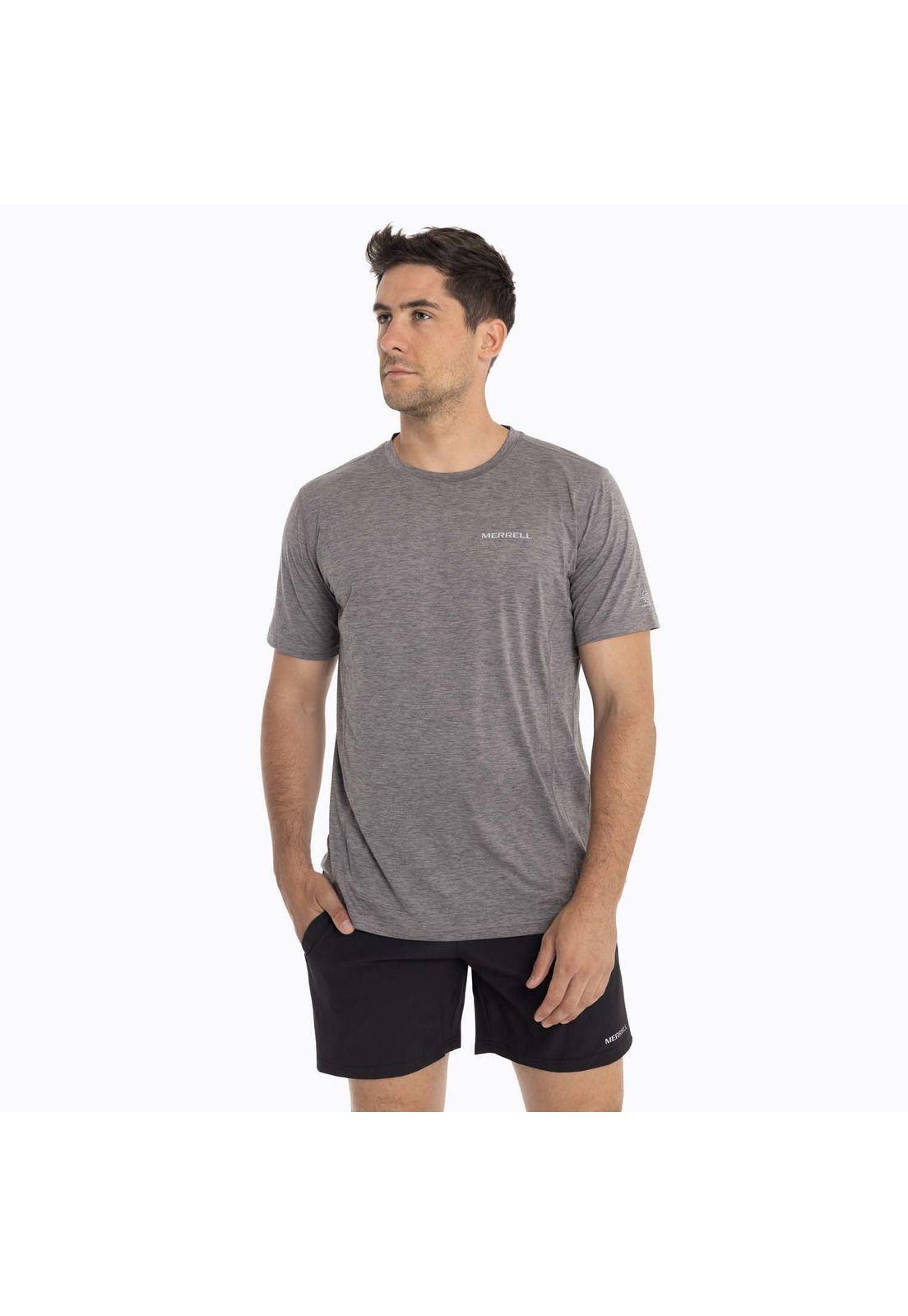 Polera Hombre Sport Sabine Gris Merrell-0