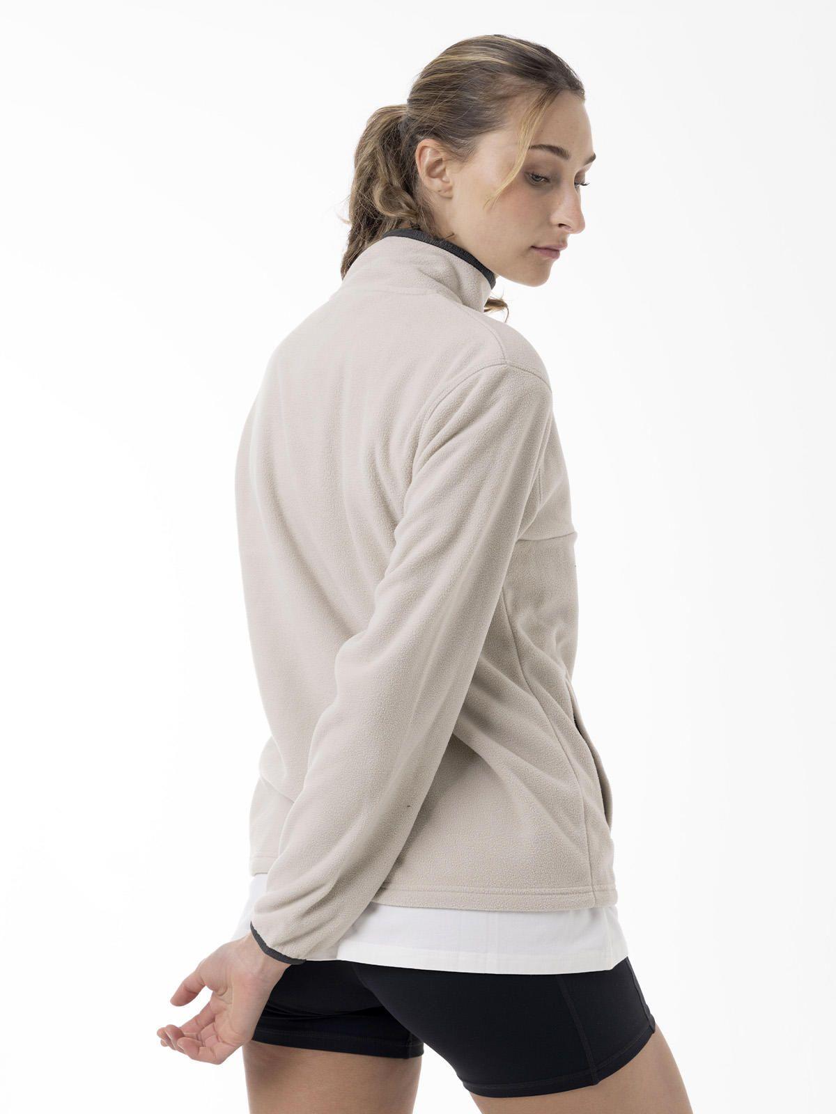 Polar Mujer Thermal Core Quarter Snap Beige-5