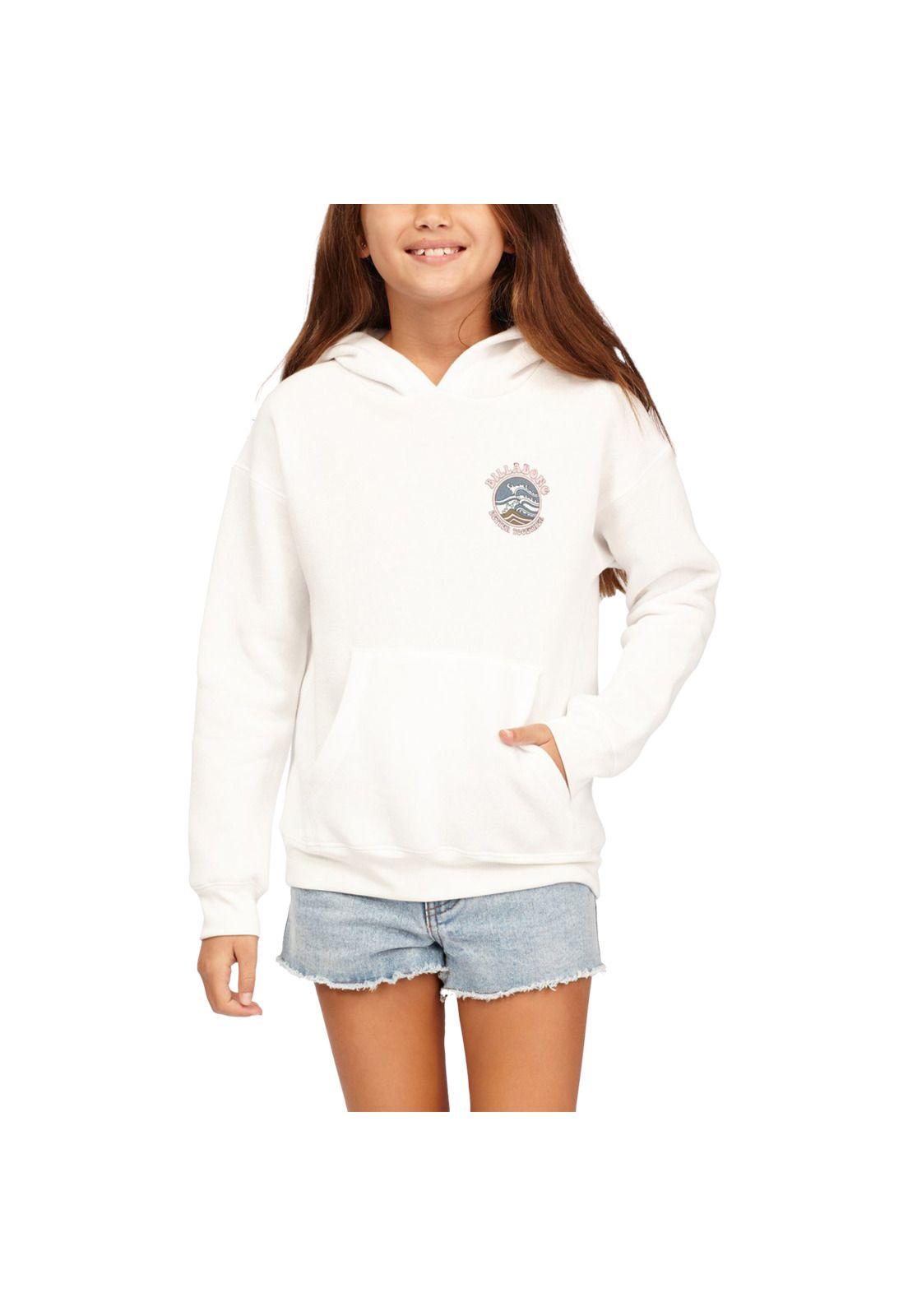 Polerón Niña Better Together Blanco-0