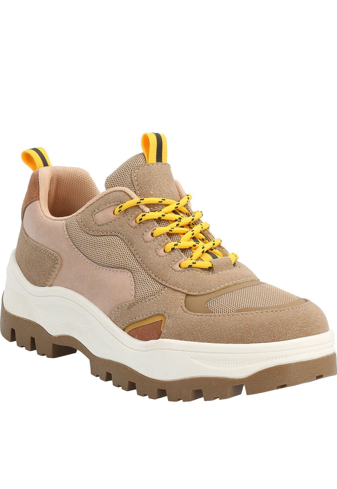 Zapatilla Mujer Tiger Beige-0
