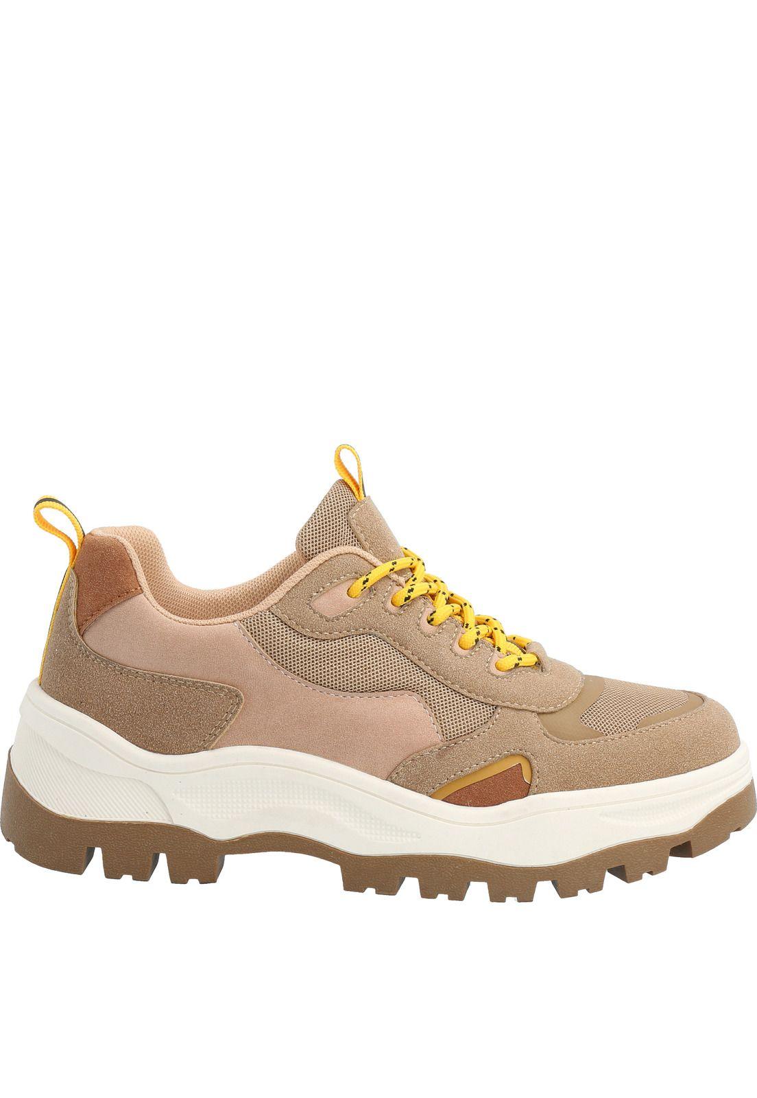 Zapatilla Mujer Tiger Beige-1