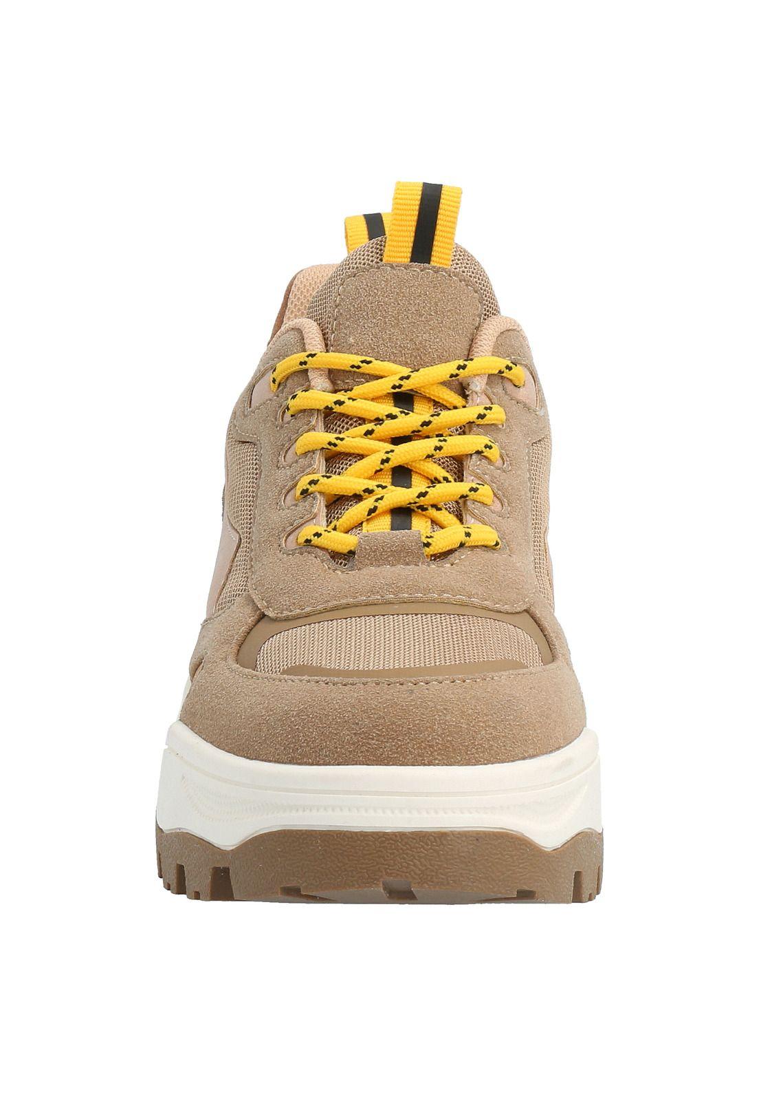 Zapatilla Mujer Tiger Beige-2