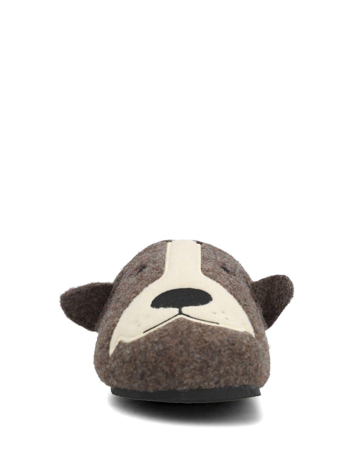 Pantufla Hp Slipper Bordercol Chocolate-3