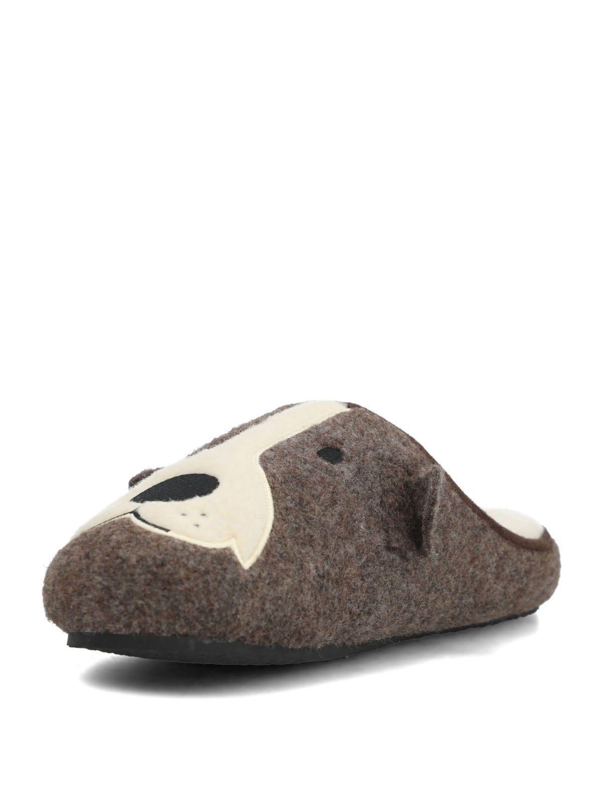 Pantufla Hp Slipper Bordercol Chocolate-5