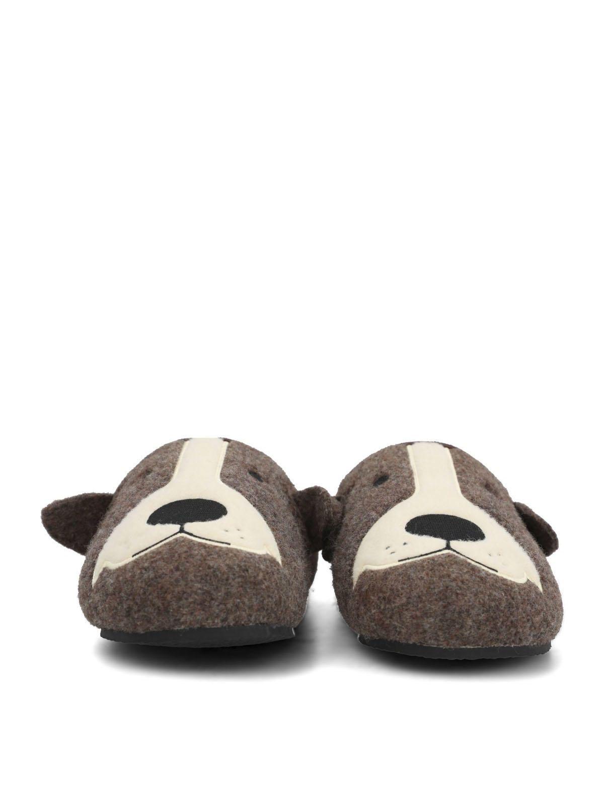 Pantufla Hp Slipper Bordercol Chocolate-7