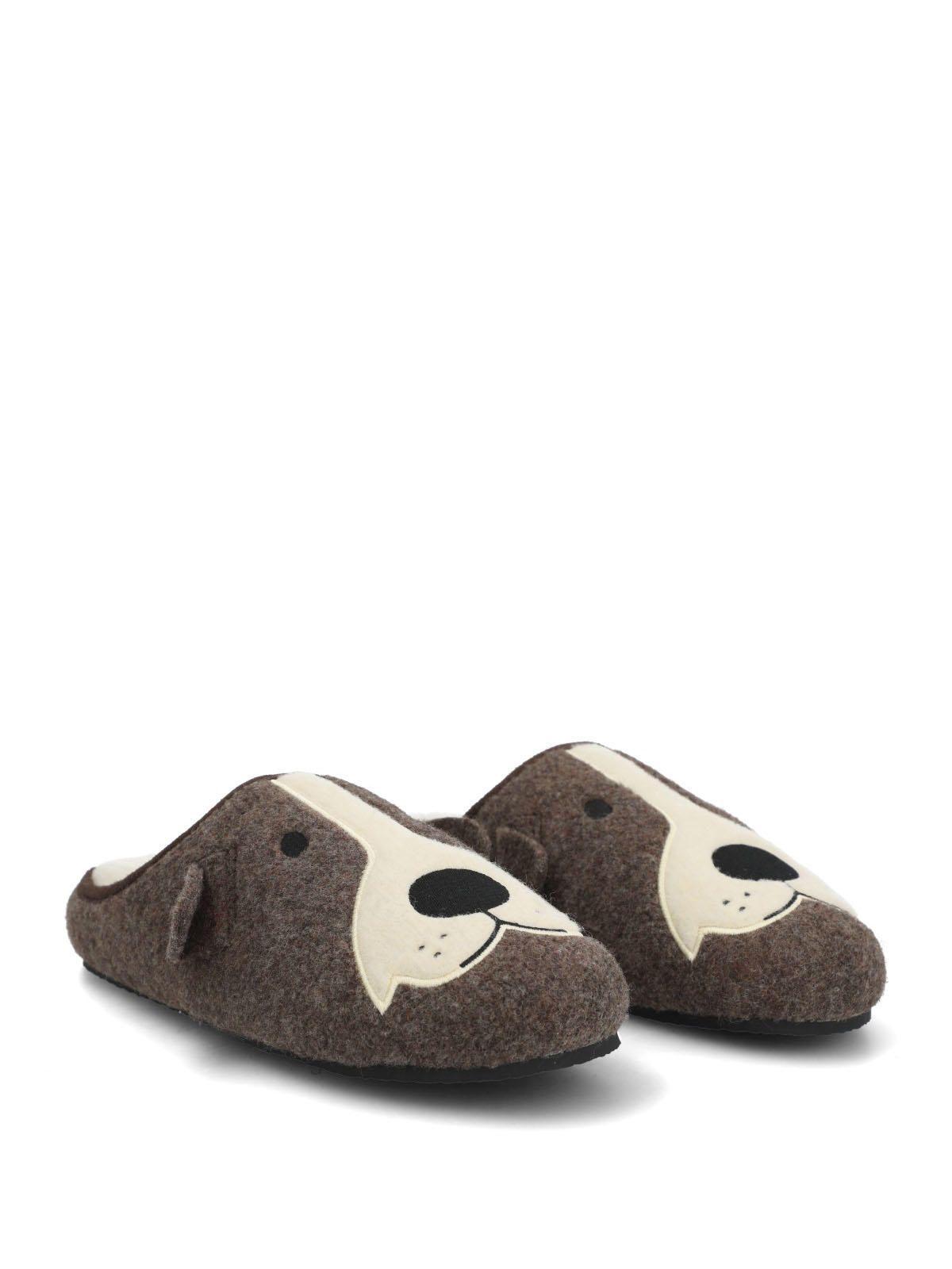 Pantufla Hp Slipper Bordercol Chocolate-0