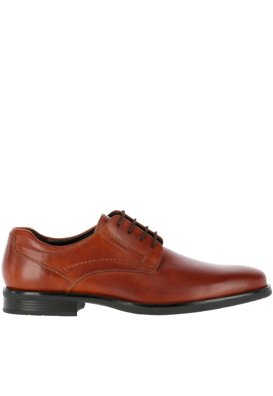 Zapato Cuero Richard Ii Café-2