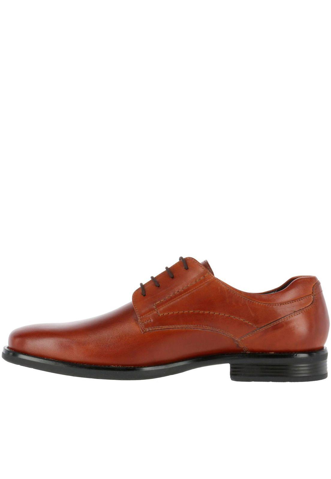 Zapato Cuero Richard Ii Café-3