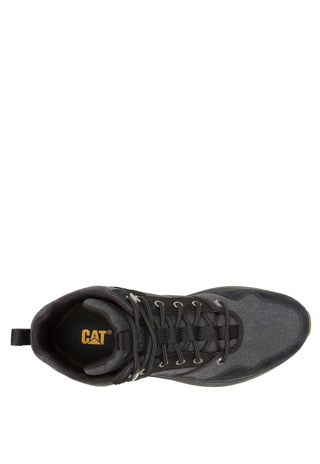 Zapatilla Con Caña Hombre Colorado Sneaker Negro-6