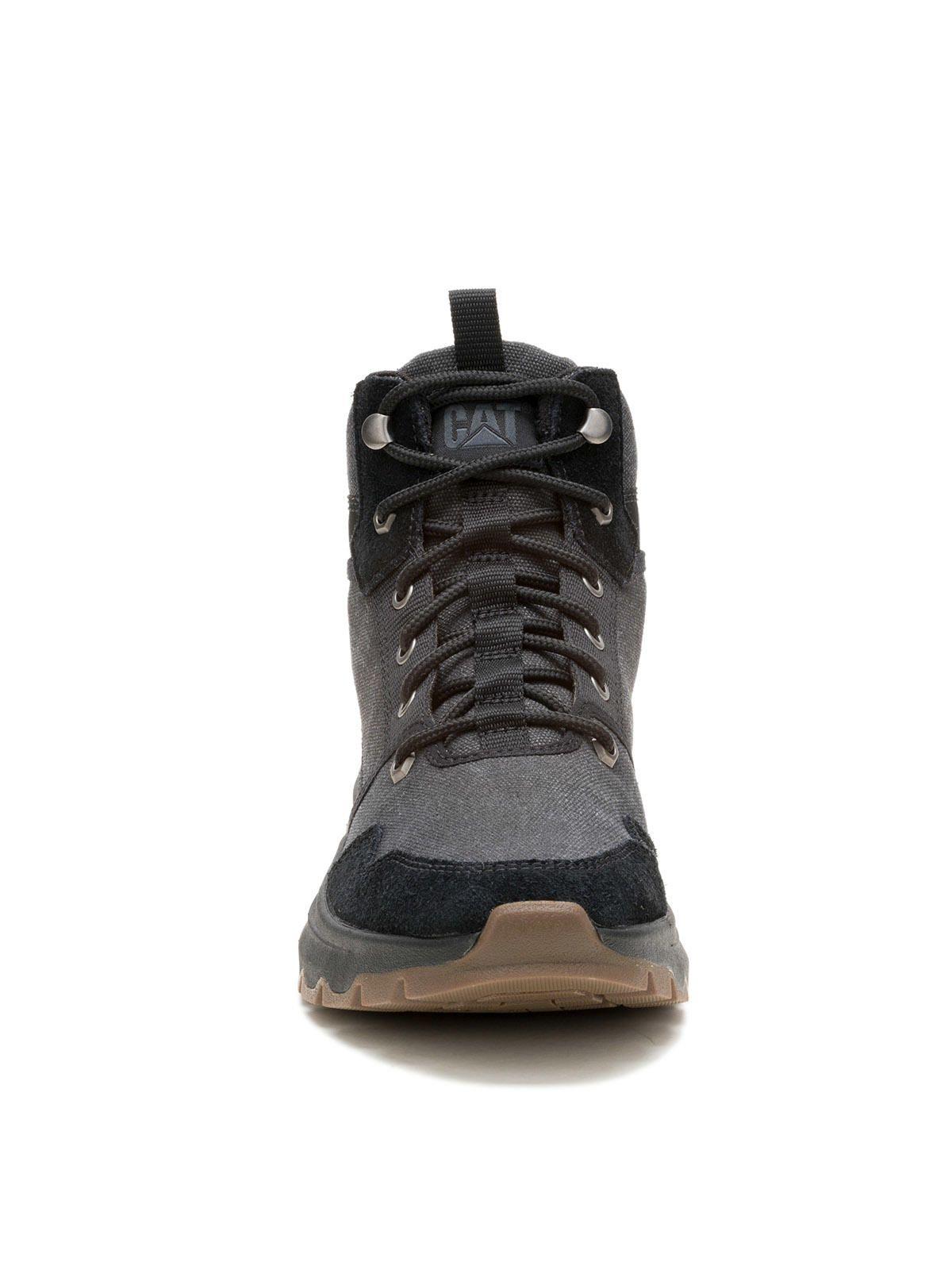 Zapatilla Con Caña Hombre Colorado Sneaker Negro-4