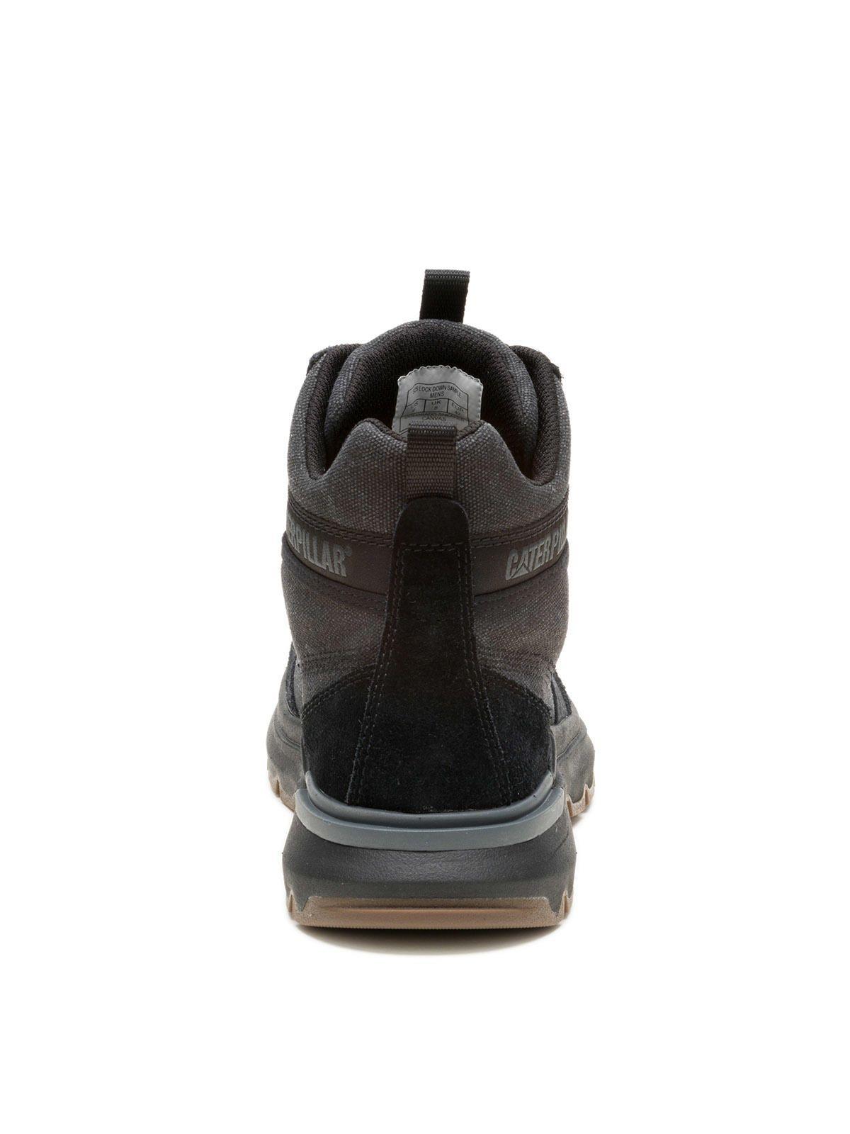 Zapatilla Con Caña Hombre Colorado Sneaker Negro-5