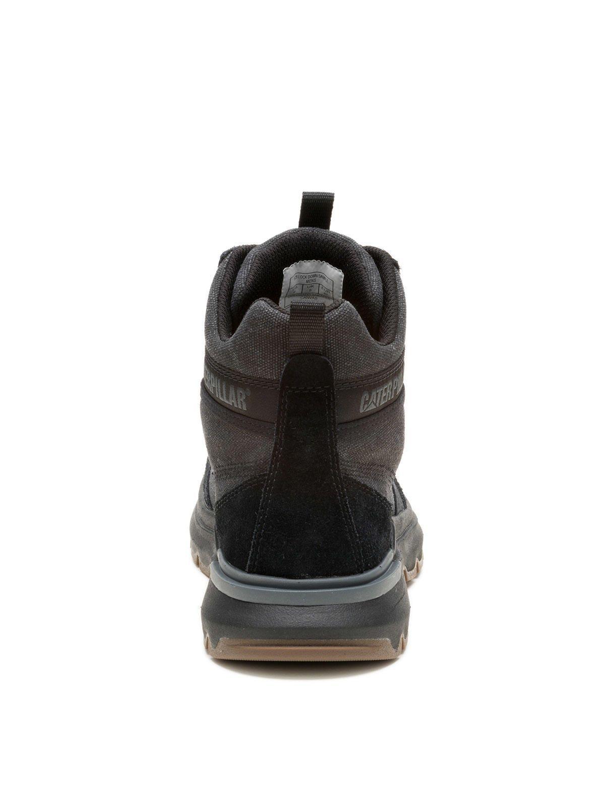 Zapatilla Con Caña Hombre Colorado Sneaker Negro-5