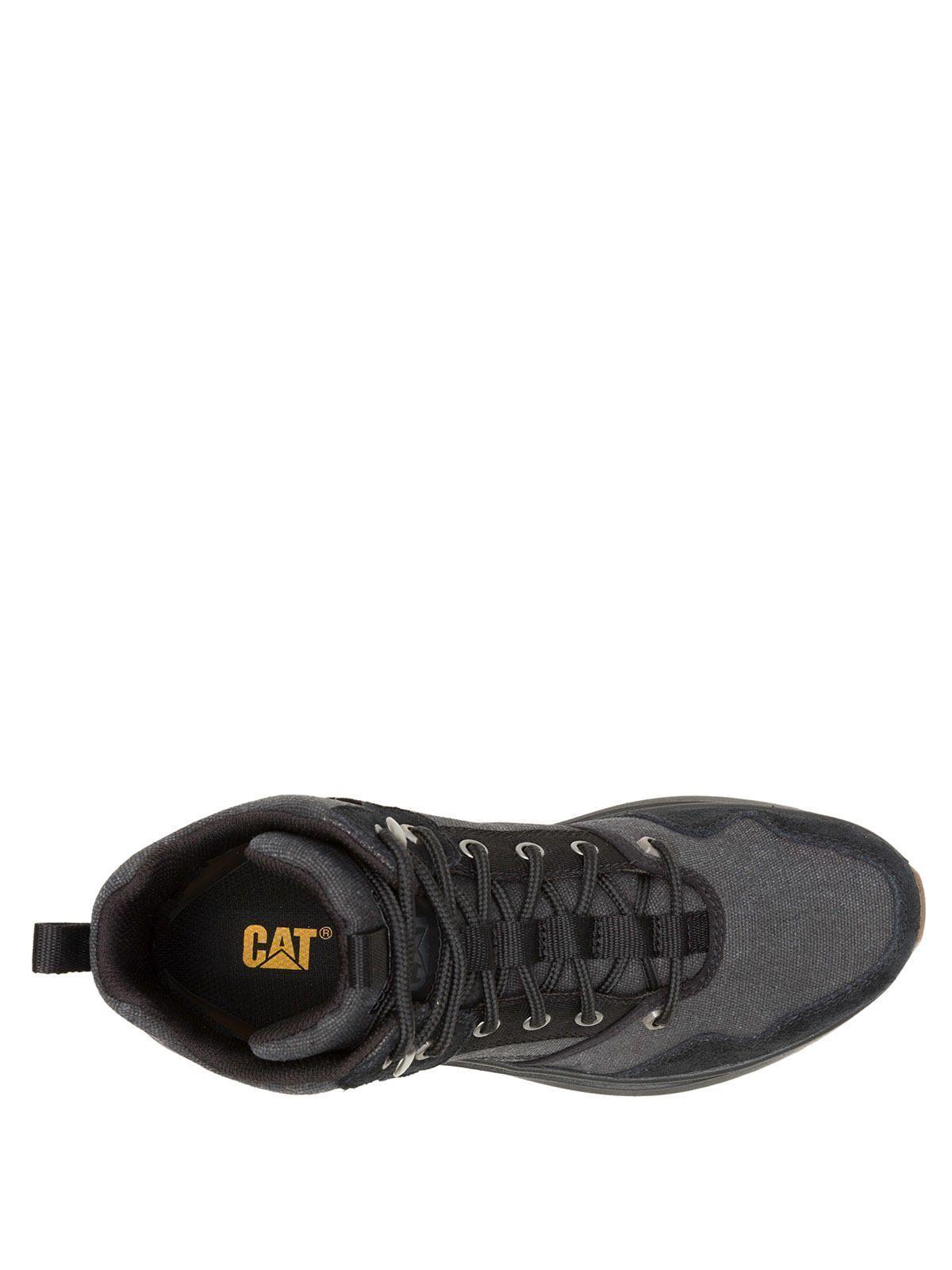 Zapatilla Con Caña Hombre Colorado Sneaker Negro-6