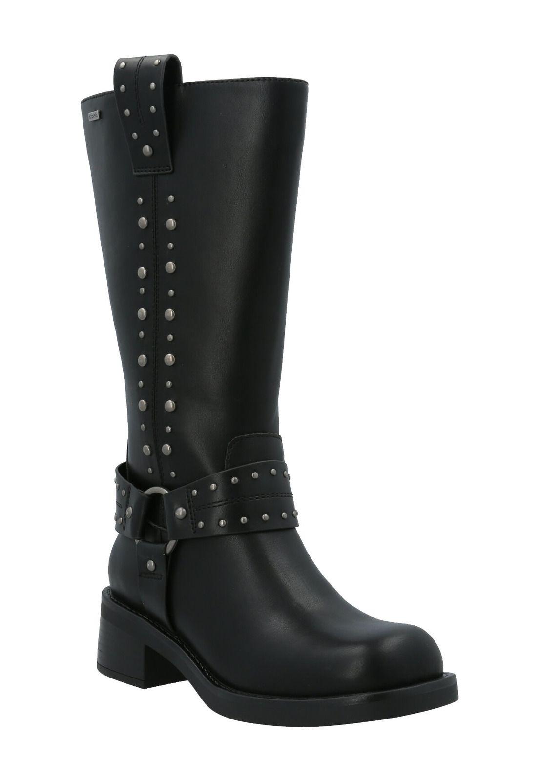 Bota Bastya Mujer Negro-0