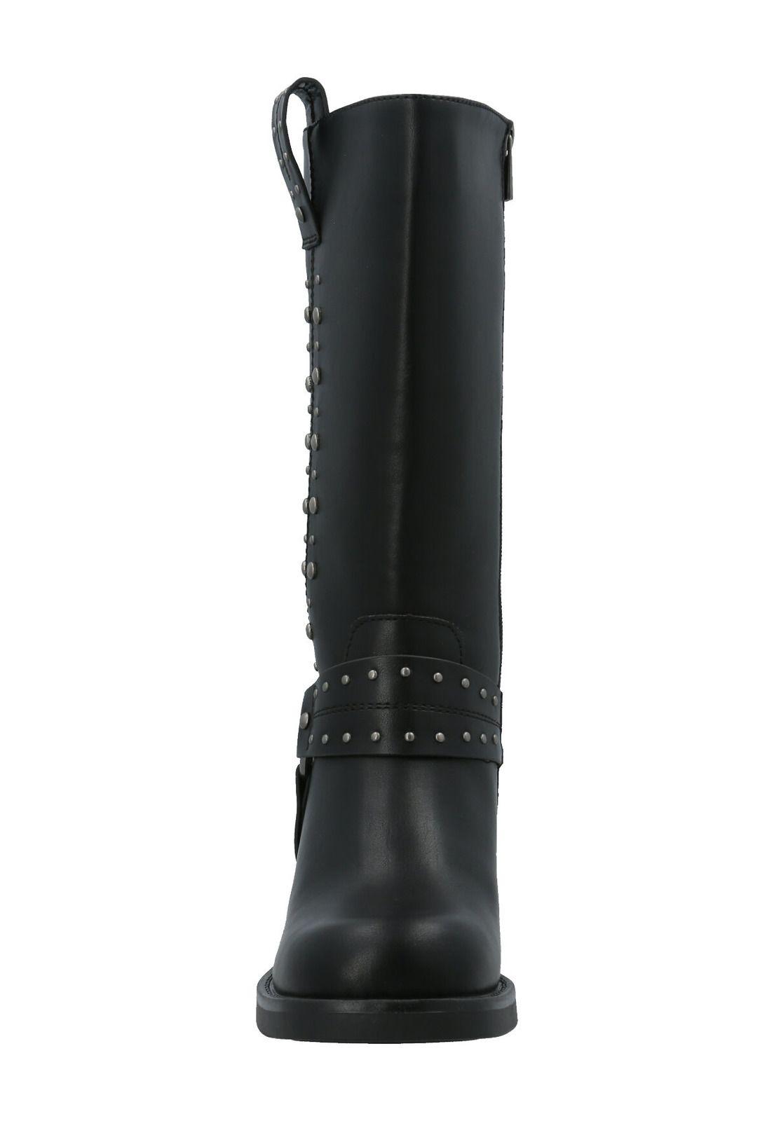Bota Bastya Mujer Negro-4