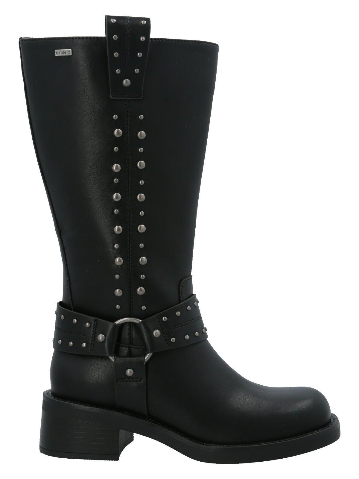 Bota Bastya Mujer Negro-3