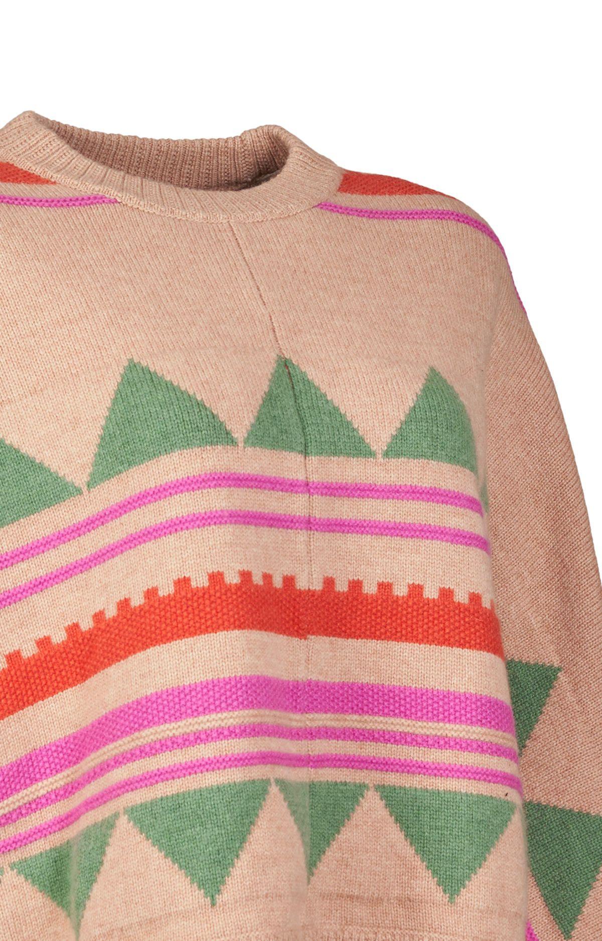 Sweater Lana Mujer Carmin Rosado-3
