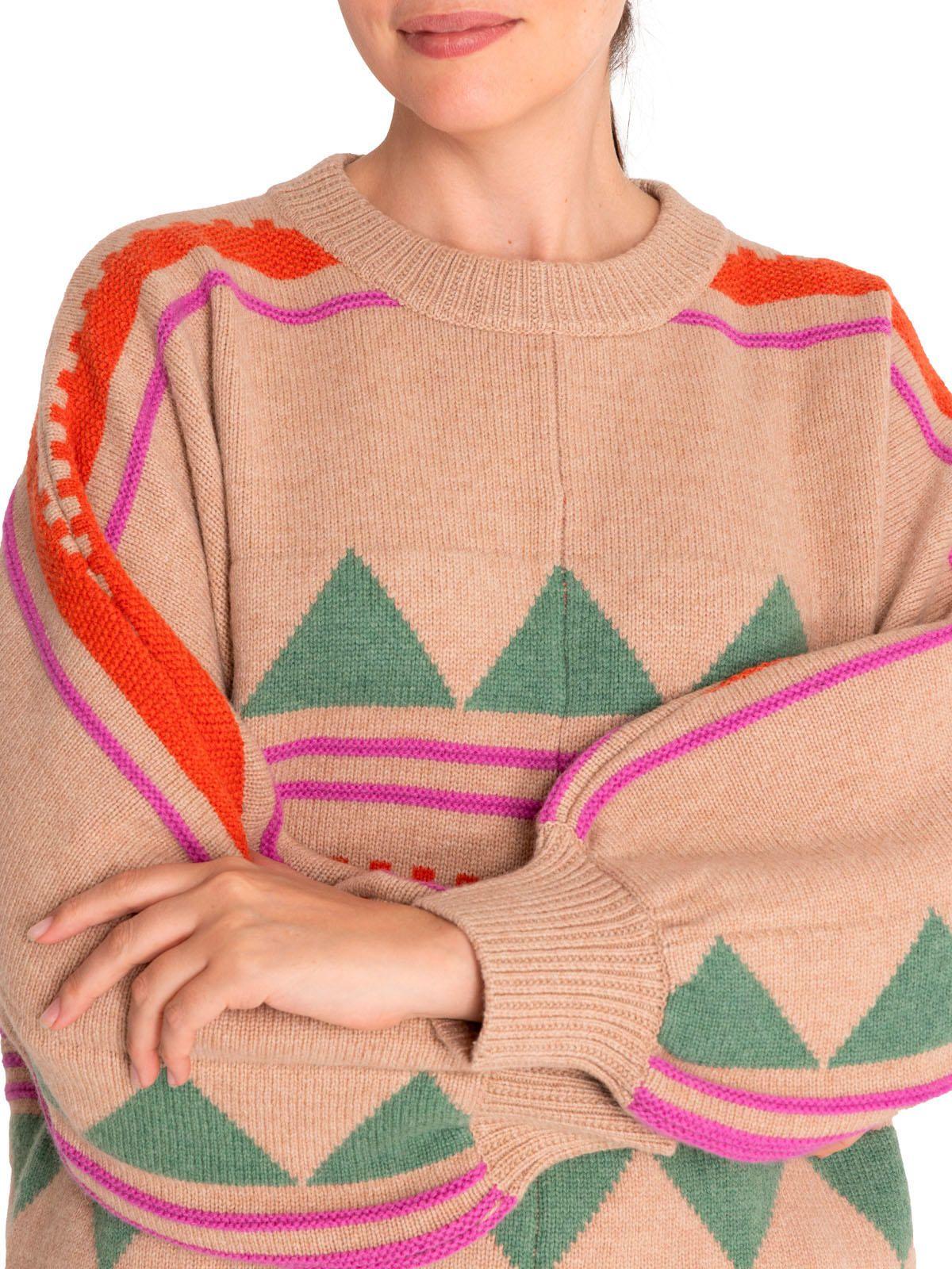 Sweater Lana Mujer Carmin Rosado-7