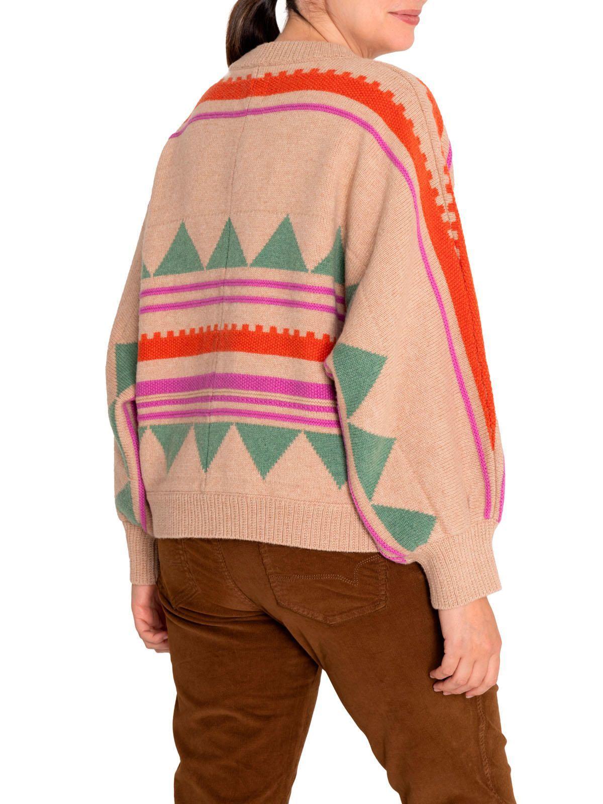 Sweater Lana Mujer Carmin Rosado-6