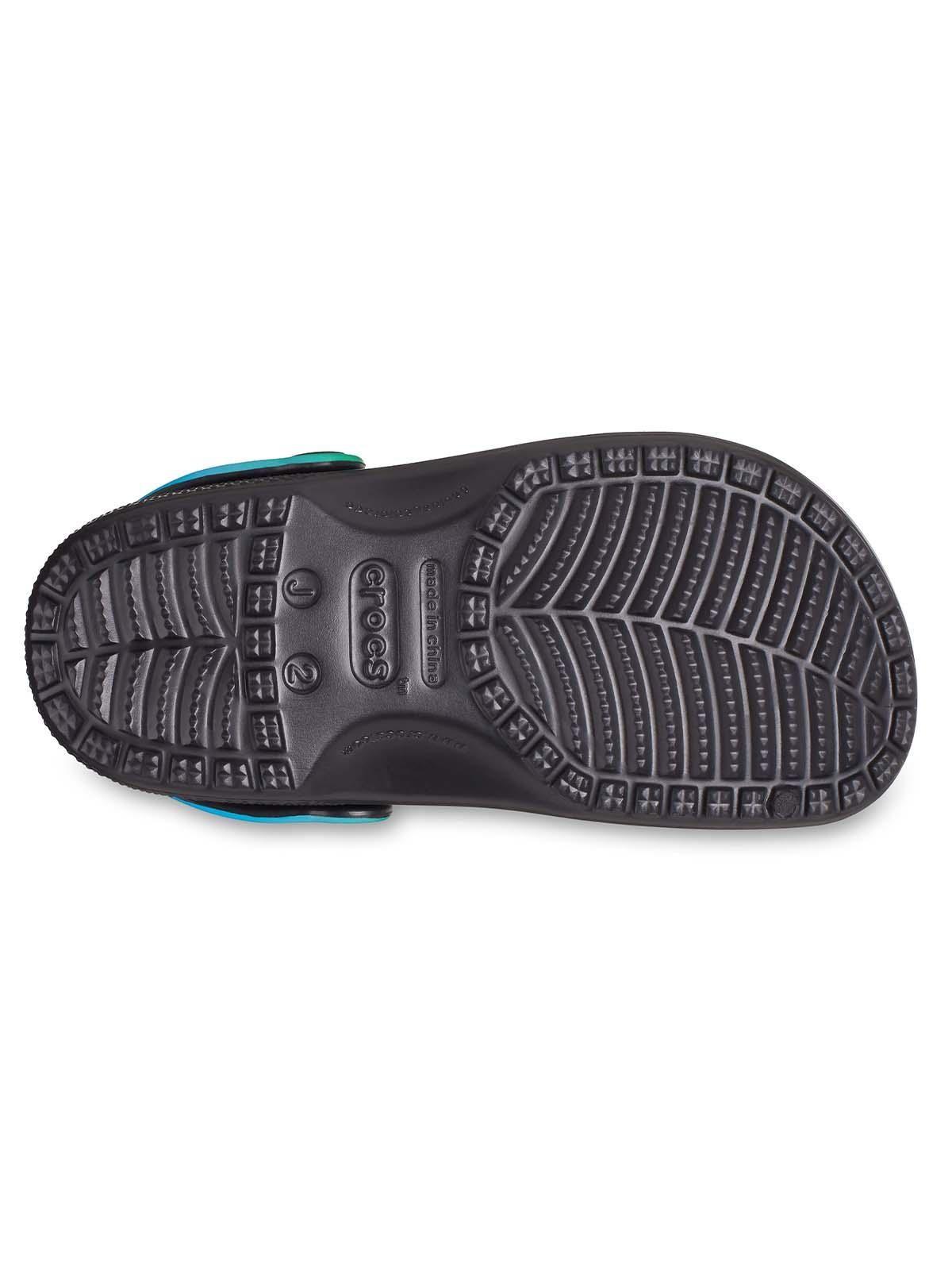 Zueco Crocs Niño Classic Clog K Minecraft Verde Oscuro-5