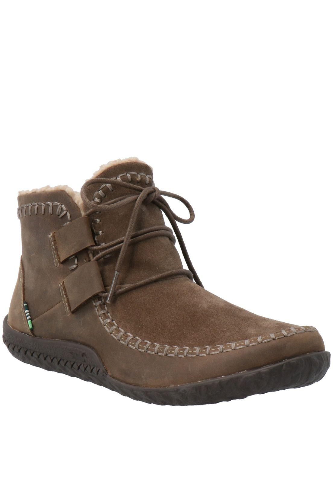 Botin Mujer Nilde Cuero Café-0