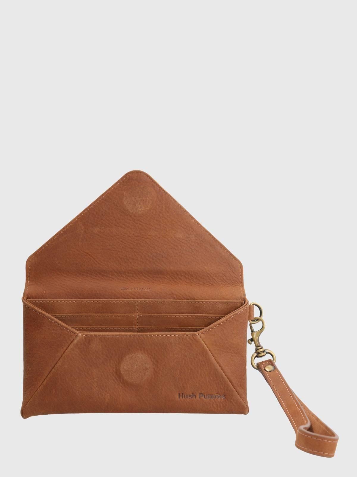 Billetera Cuero Mujer Th Moss Clucth Café-2