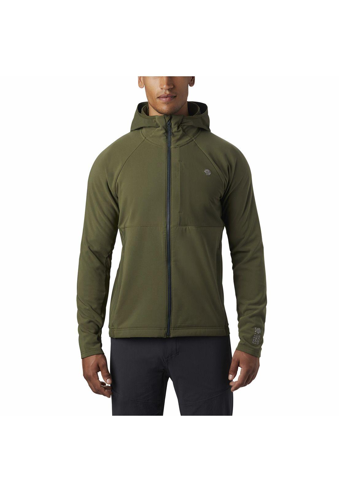 Chaqueta Softshell Hombre Keele Hoody  Verde-0