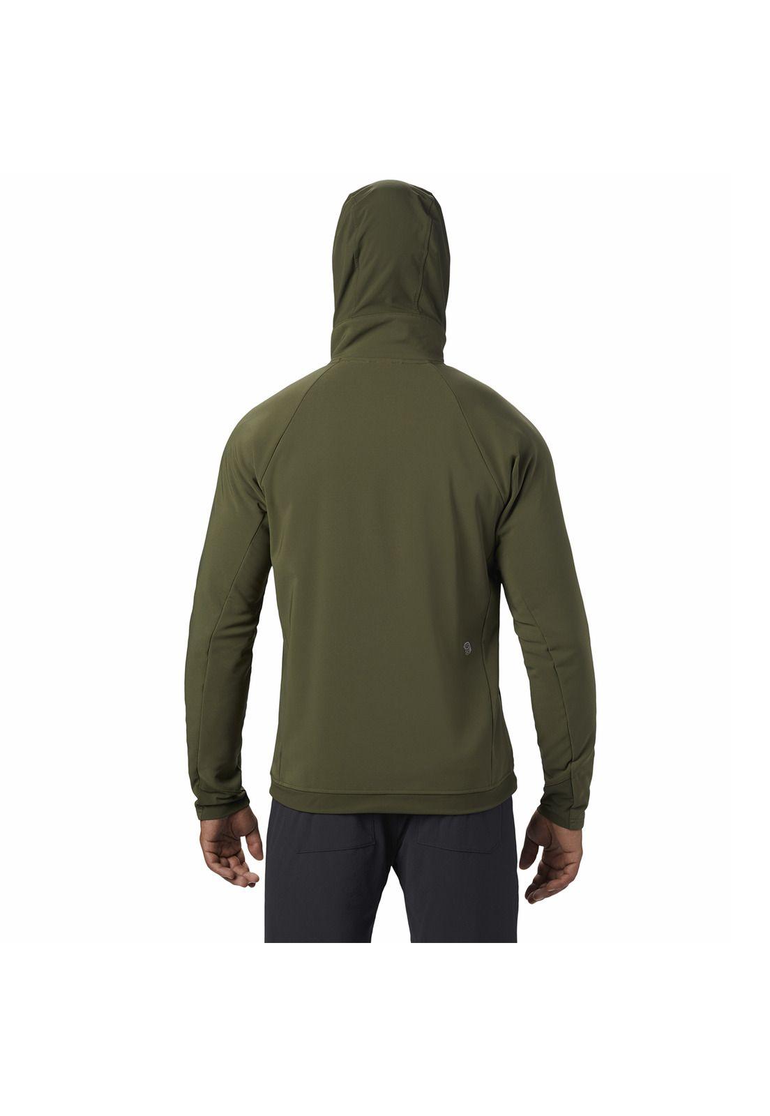 Chaqueta Softshell Hombre Keele Hoody  Verde-2