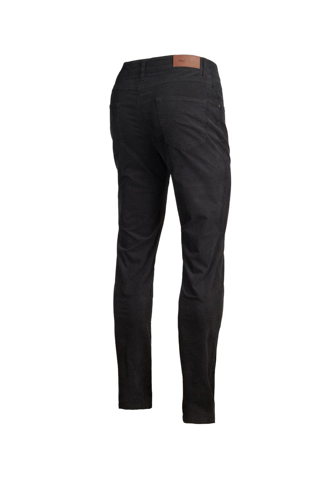 Pantalón Hombre Corduroy Negro-1