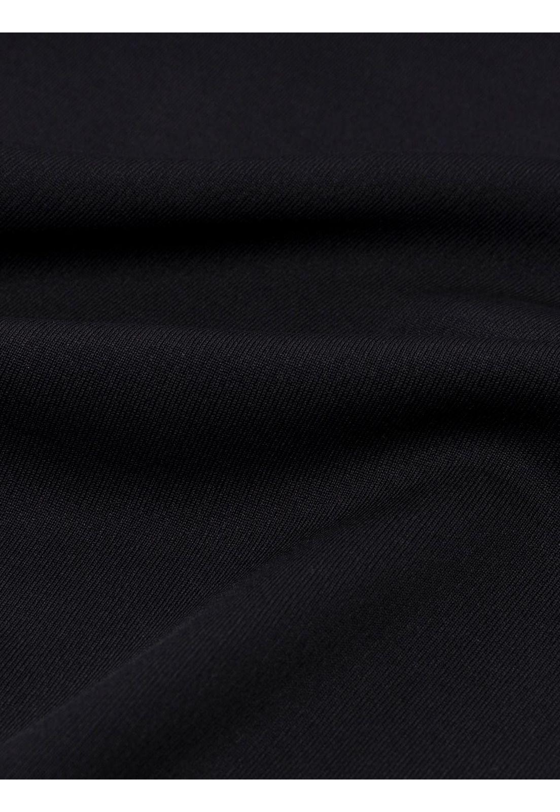Polera M/Corta Lightweight Cooling Crw Hombre Negra-6