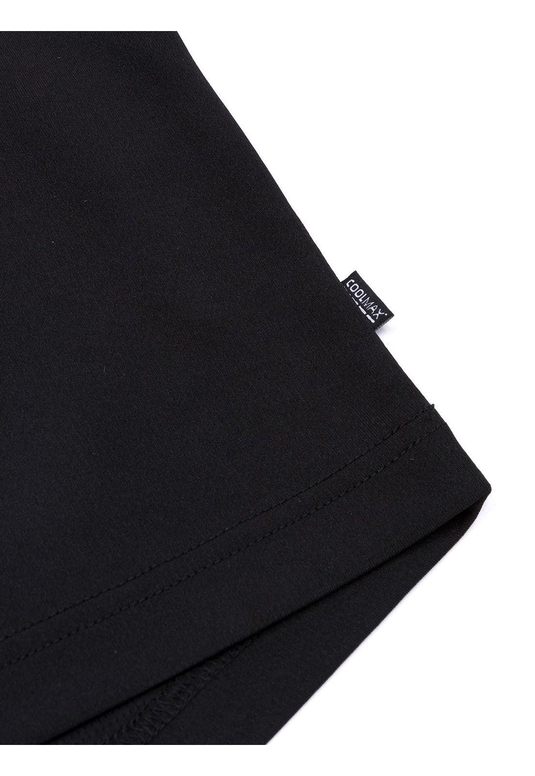 Polera M/Corta Lightweight Cooling Crw Hombre Negra-7