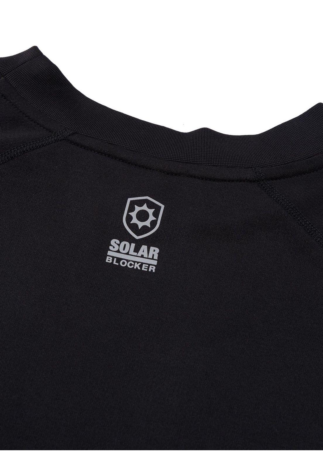 Polera M/Corta Lightweight Cooling Crw Hombre Negra-8