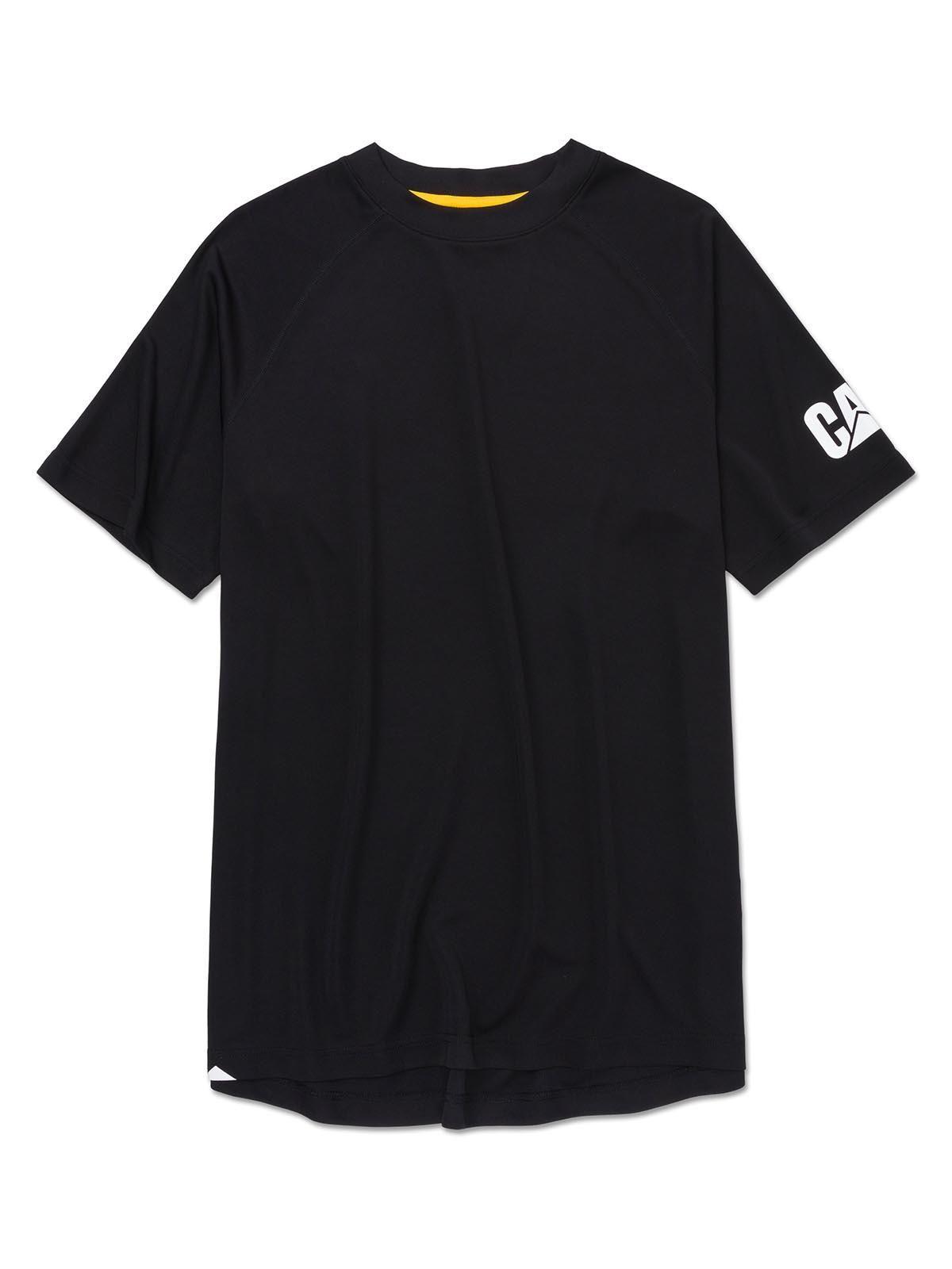 Polera M/Corta Lightweight Cooling Crw Hombre Negra-0