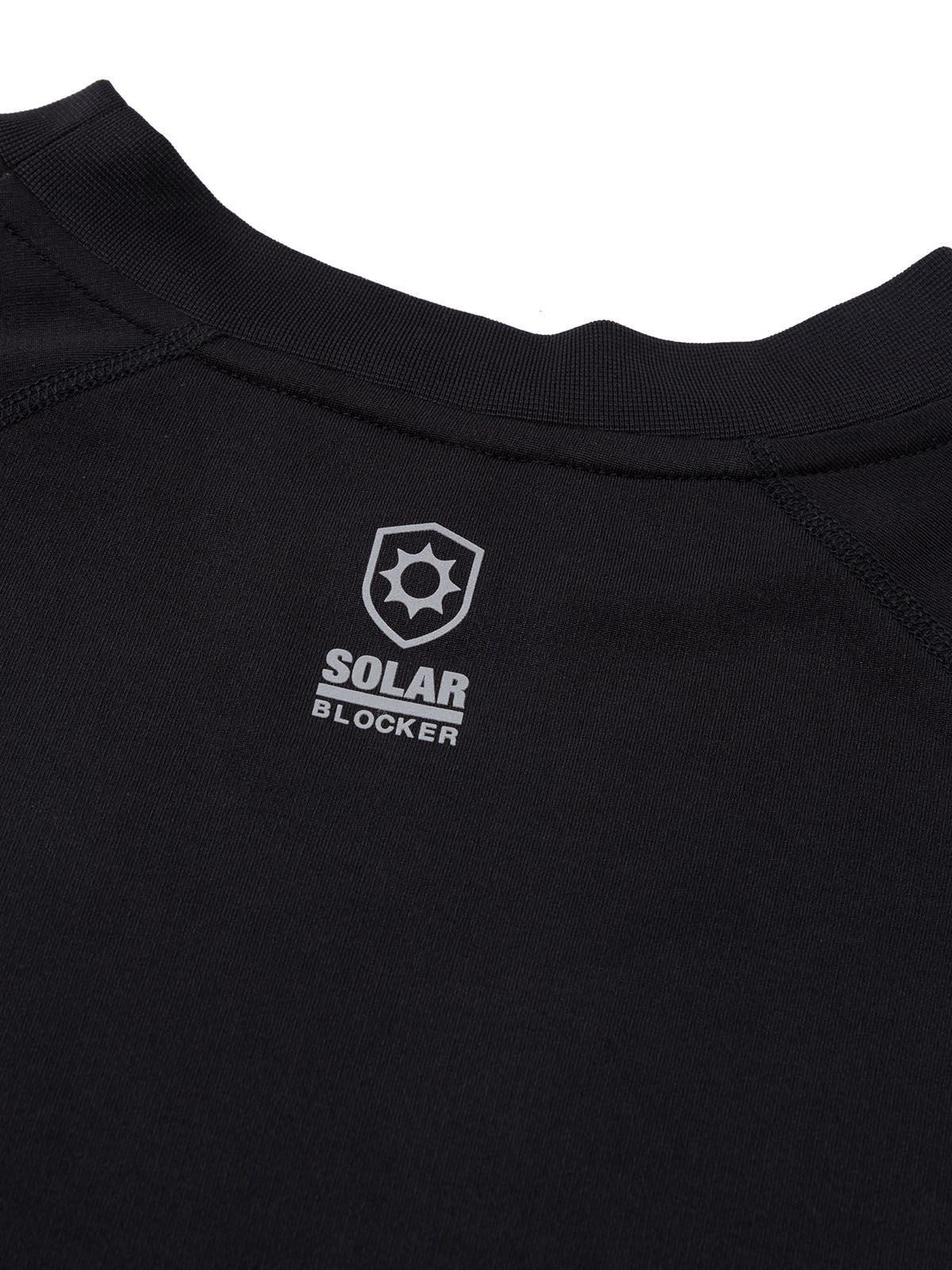 Polera M/Corta Lightweight Cooling Crw Hombre Negra-8