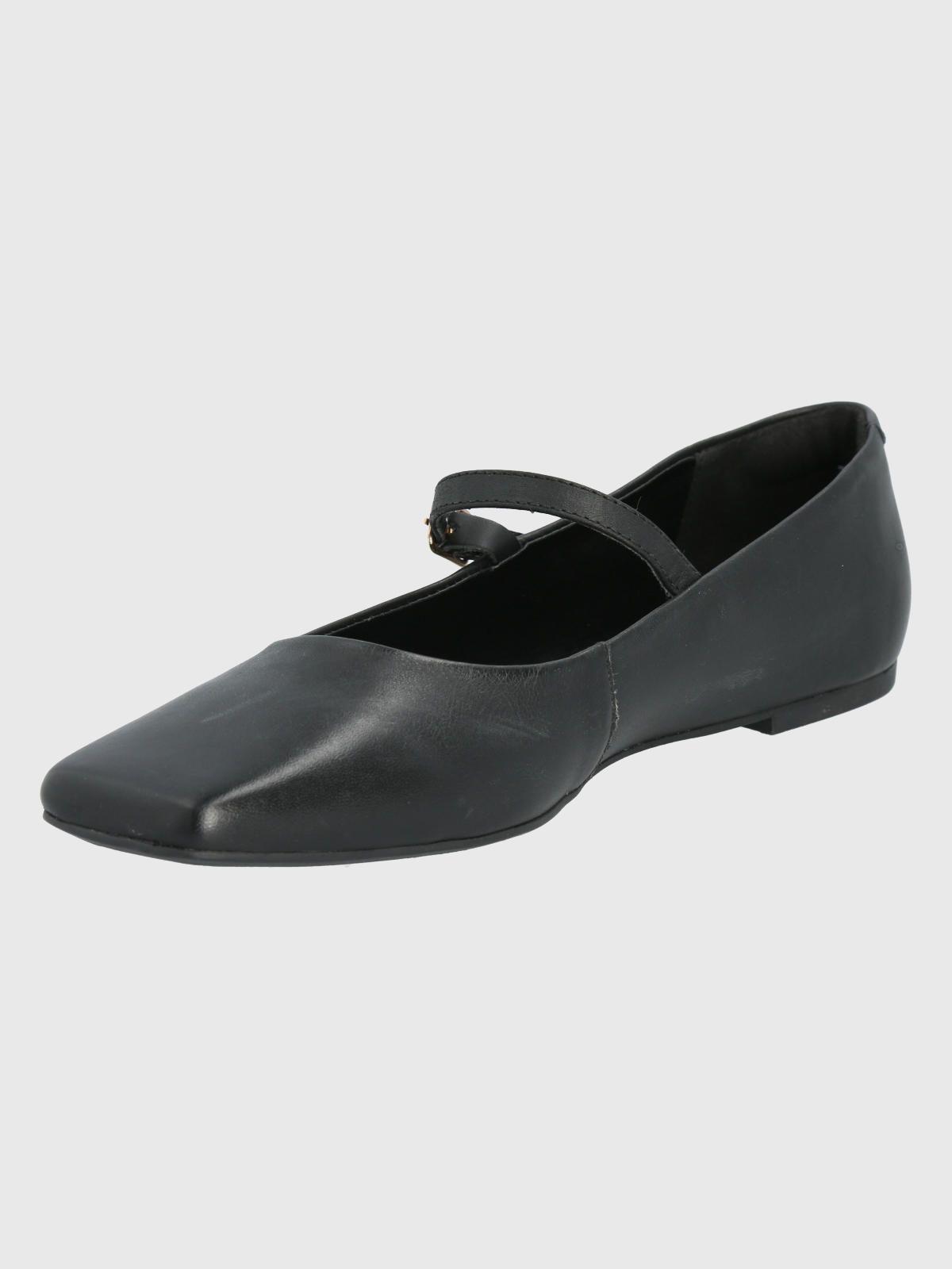 Zapato Cuero Negro Mujer Lovere -3