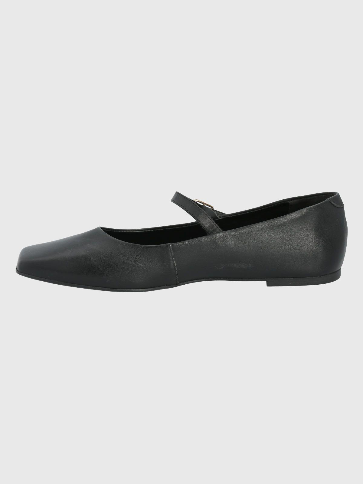 Zapato Cuero Negro Mujer Lovere -4