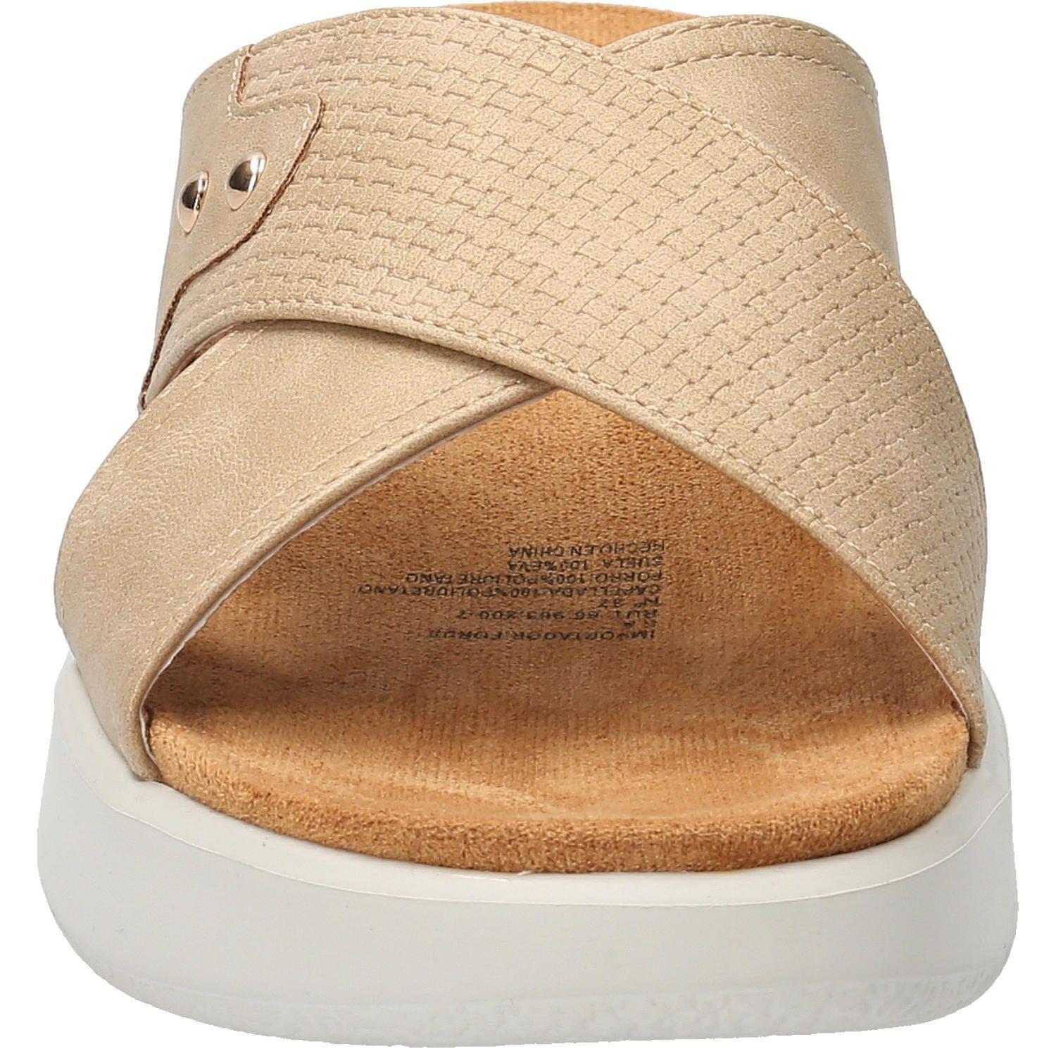 Sandalia Millisen Beige Mujer-3