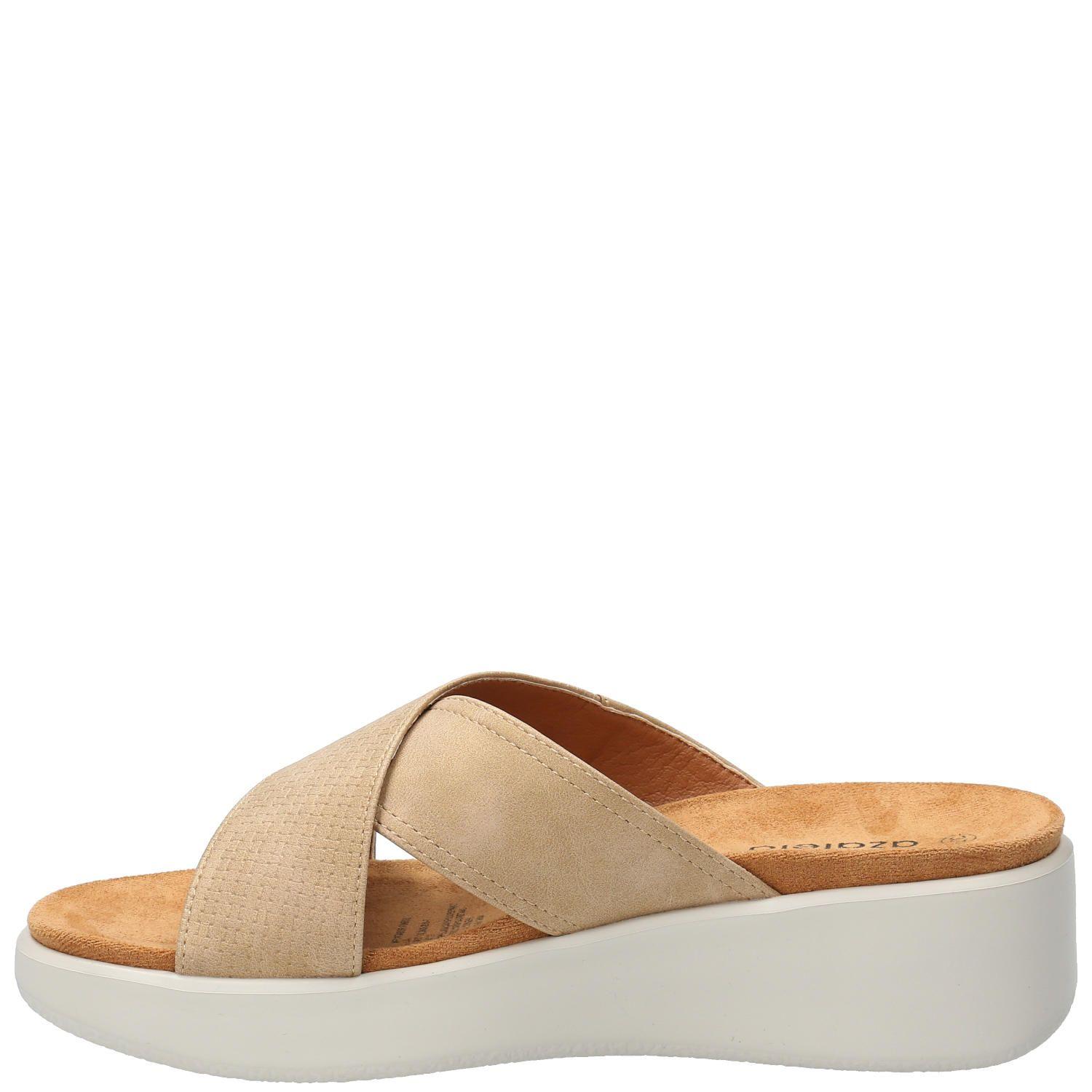 Sandalia Millisen Beige Mujer-5
