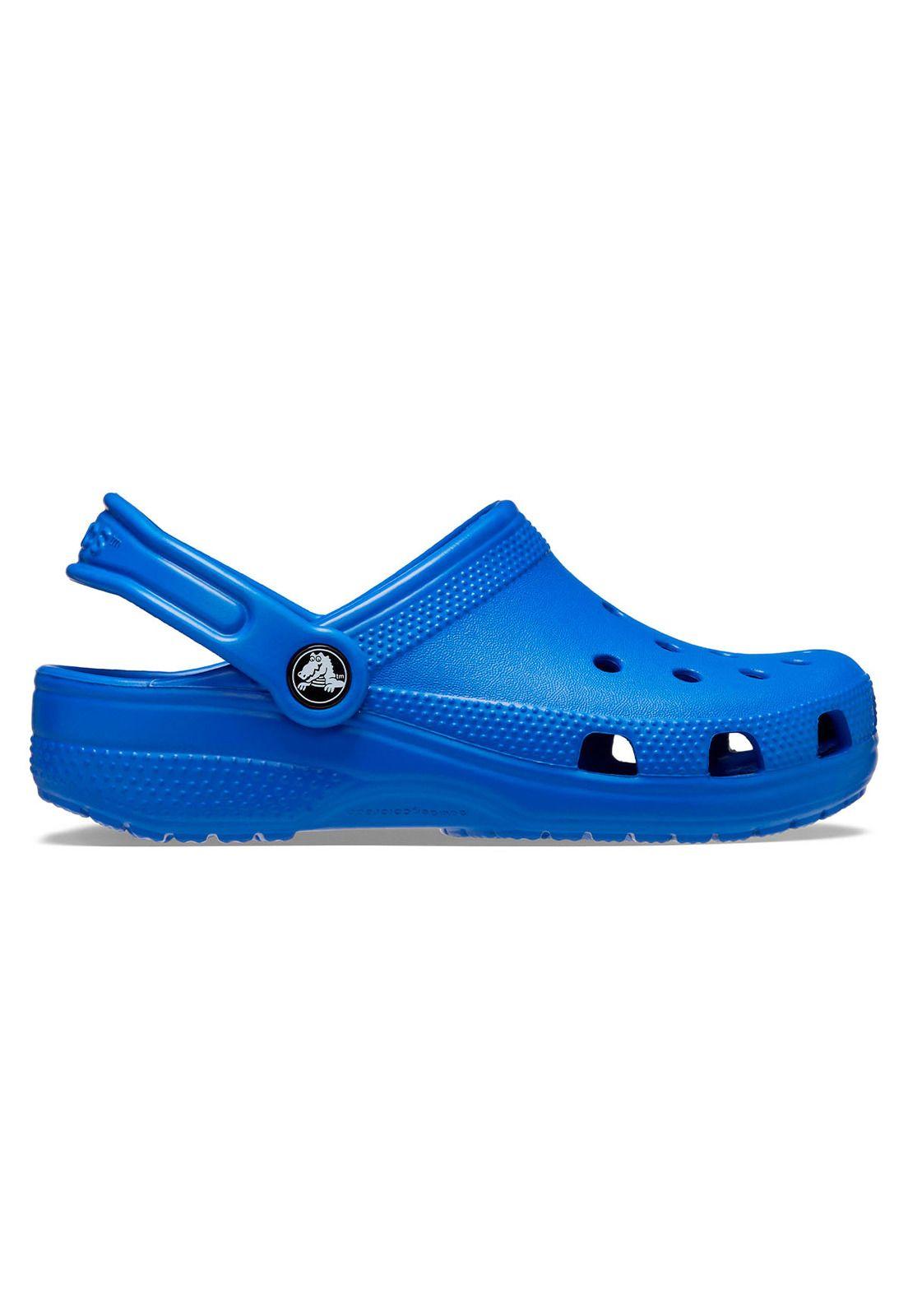 Zueco Crocs Niño Classic Clog K Azul-0