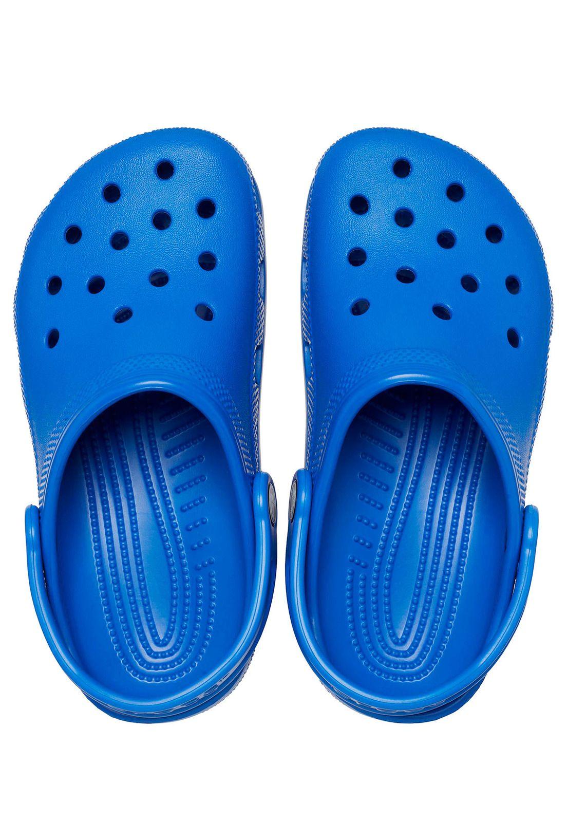 Zueco Crocs Niño Classic Clog K Azul-4