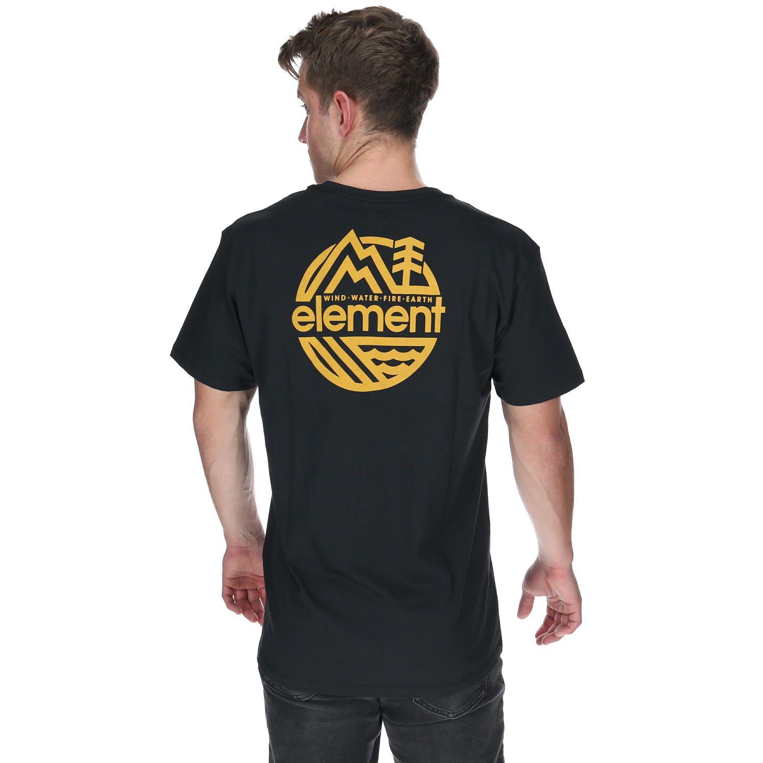 Polera M/C Hombre Burkett Polera Negro-2