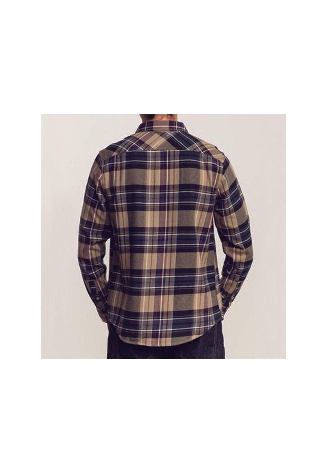 Camisa Manga Larga Ludlow Flannel Ls Wood-1